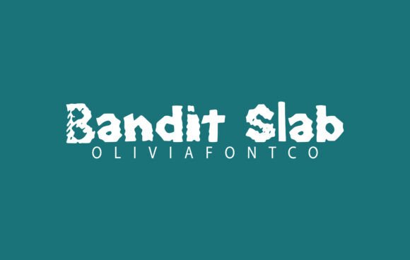 Bandit Slab: A Handwritten Font with a Romantic Touch for Creative Expression