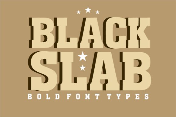 Black Slab: The Bold Font That Commands Attention