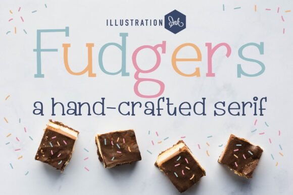 Fudgers: A Hand-Crafted Font for Real-World Creativity