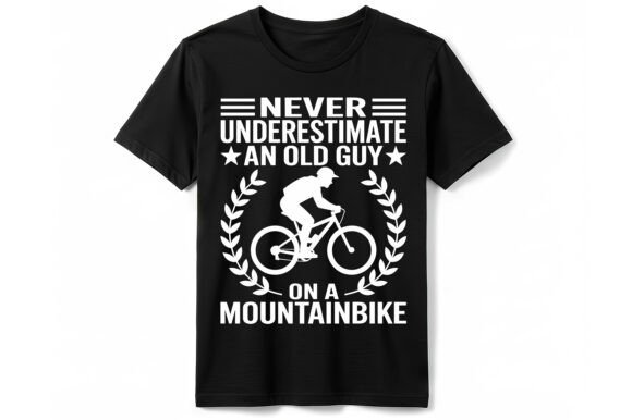Old Guy Mountainbike T-Shirt: A Statement of Strength and Style for the Trail