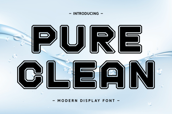 Pure Clean: A Versatile Font for Modern Design