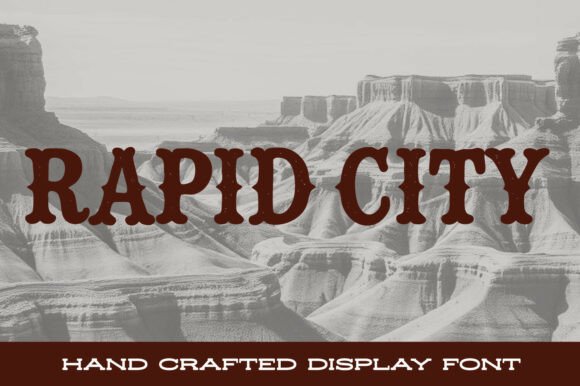 Rapid City: A Bold Font for the American West