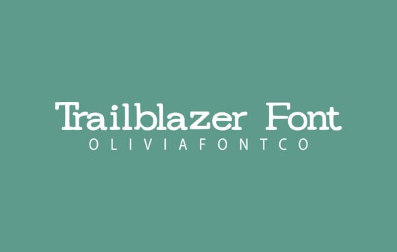 Trailblazer: A Bold Font for the Adventurous Spirit